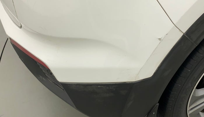2016 Hyundai Creta SX PLUS AT 1.6 PETROL, Petrol, Automatic, 84,766 km, Rear bumper - Minor scratches