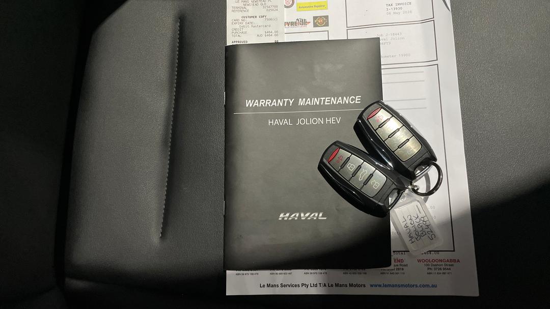 2022 GWM Haval Jolion Ultra Hybrid, Automatic, 19923 km, Key Close-up