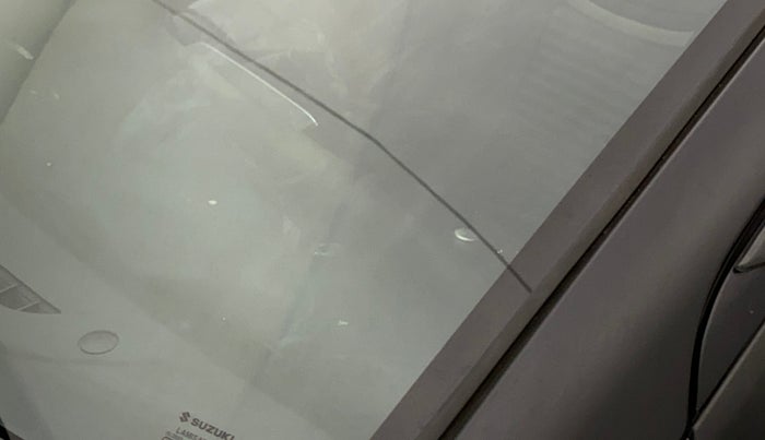 2016 Maruti Baleno ALPHA PETROL 1.2, Petrol, Manual, 79,910 km, Front windshield - Minor spot on windshield