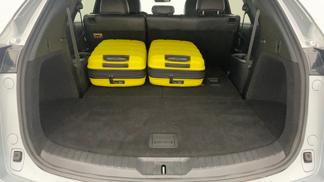 Boot Inside View with Luggage