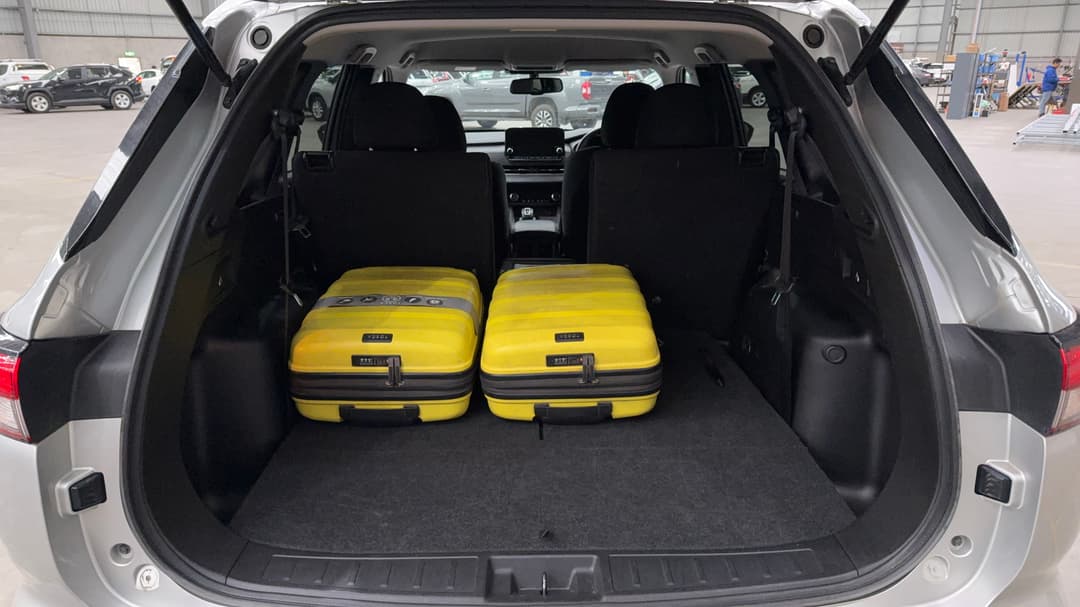 2024 Mitsubishi Outlander Ls 7 Seat (2WD), Automatic, 60344 km, Boot Inside View with Luggage
