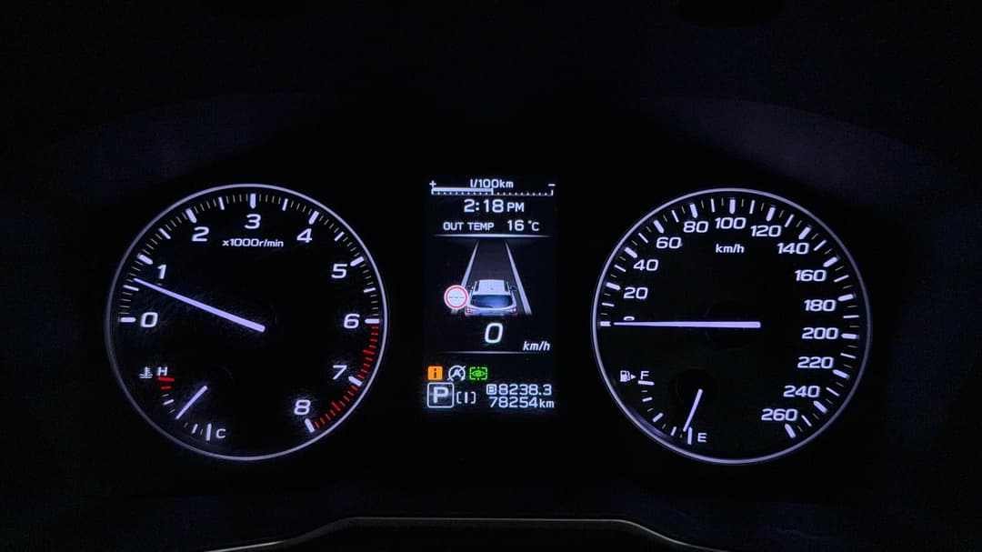 2021 Subaru Outback AWD, Automatic, 78254 km, Odometer View