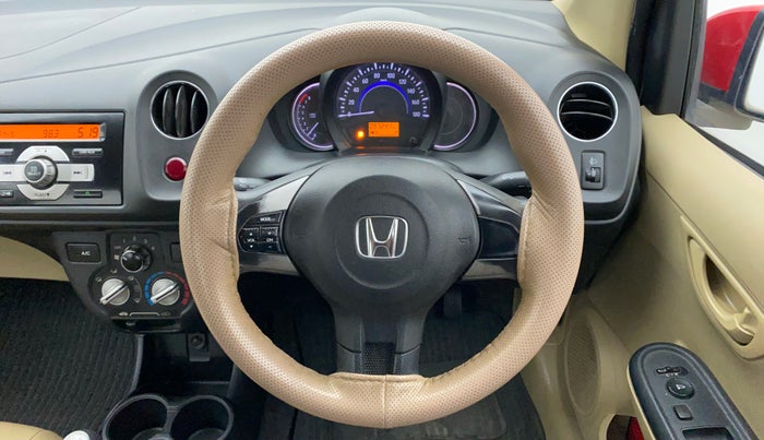 2014 Honda Brio 1.2 S MT I VTEC, Petrol, Manual, 97,333 km, Steering Wheel Close Up