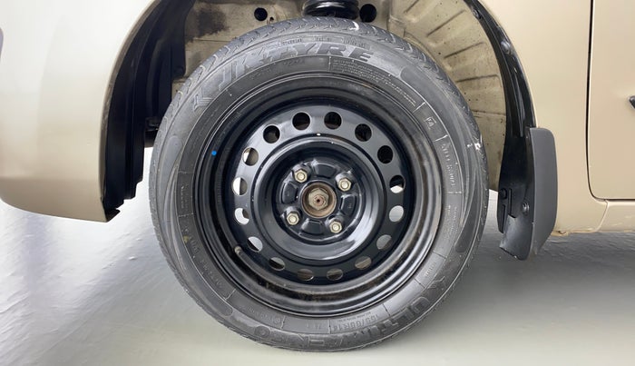 2013 Maruti Wagon R 1.0 VXI, Petrol, Manual, 87,376 km, Left Front Wheel