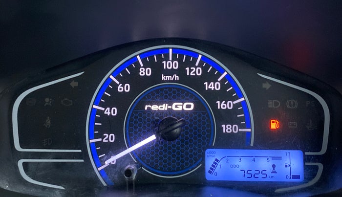 2021 Datsun Redi Go T (O), Petrol, Manual, 7,595 km, Odometer Image