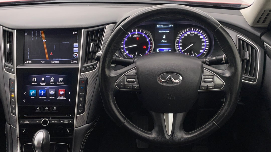 Steering Wheel Close-up