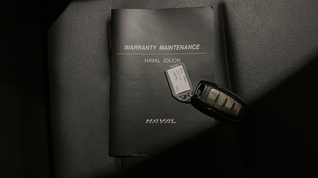 2022 GWM Haval Jolion Lux, Automatic, 61364 km, Key Close-up