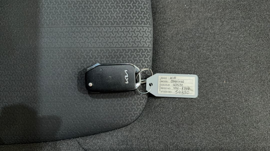 2022 Kia Carnival S, Automatic, 86388 km, Key Close-up