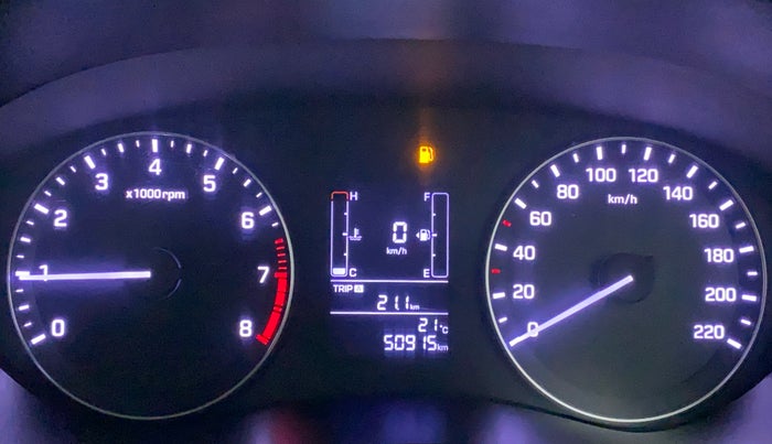 2017 Hyundai Elite i20 SPORTZ 1.2, Petrol, Manual, 51,035 km, Odometer Image