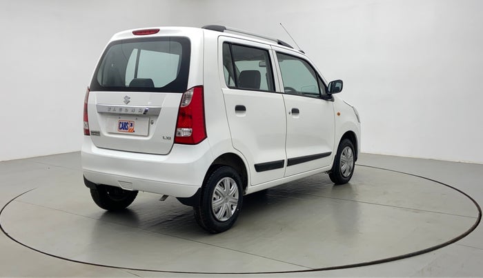 2015 Maruti Wagon R 1.0 LXI, Petrol, Manual, 21,963 km, Right Back Diagonal (45- Degree) View