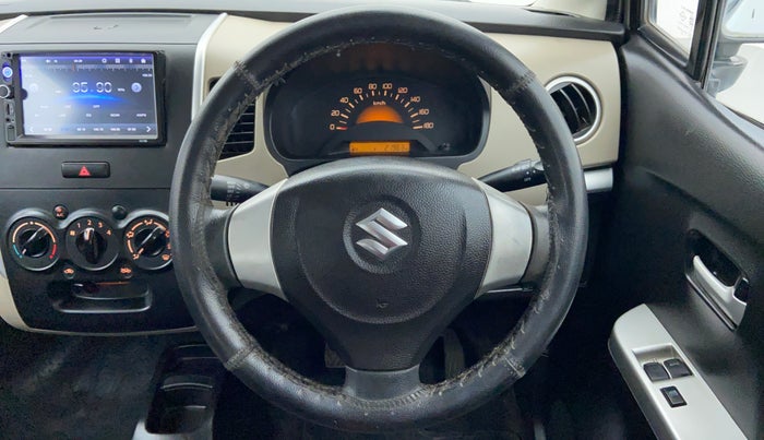 2015 Maruti Wagon R 1.0 LXI, Petrol, Manual, 21,963 km, Steering Wheel Close-up