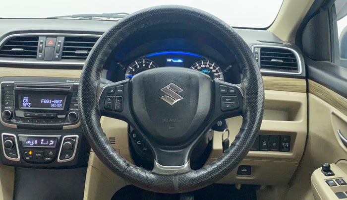 2019 Maruti Ciaz DELTA 1.5 SHVS VVT MT, Petrol, Manual, 20,701 km, Steering Wheel Close Up