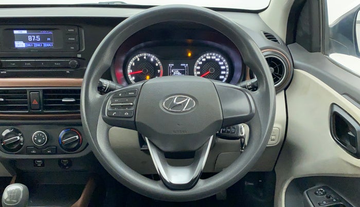 2020 Hyundai AURA S CNG, CNG, Manual, 40,714 km, Steering Wheel Close Up