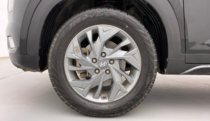 2020 Hyundai Creta SX (O) 1.4 TURBO DCT, Petrol, Automatic, 63,900 km, Left Front Wheel