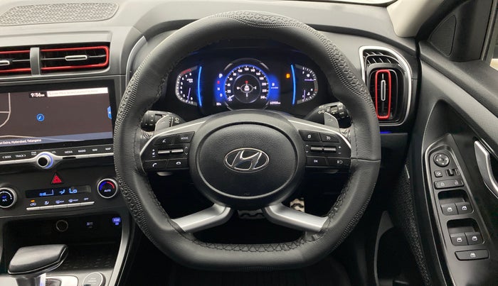 2020 Hyundai Creta SX (O) 1.4 TURBO DCT, Petrol, Automatic, 63,900 km, Steering Wheel Close Up