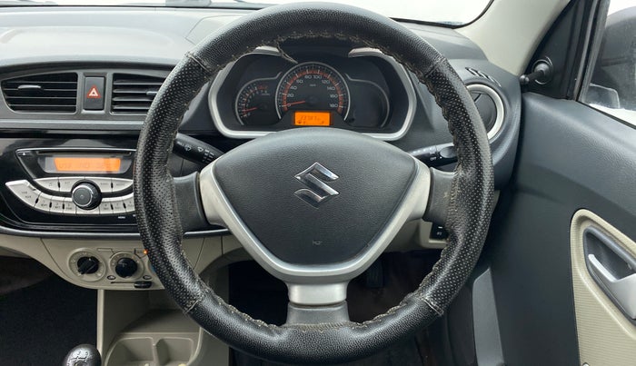2015 Maruti Alto K10 VXI P, CNG, Manual, 33,818 km, Steering Wheel Close Up