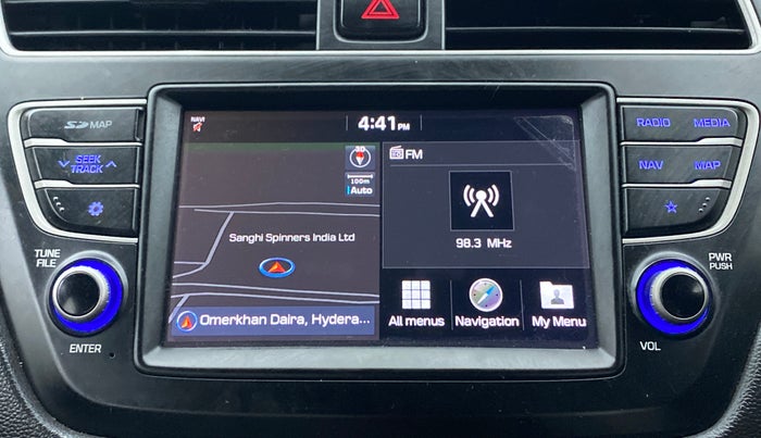 2018 Hyundai i20 Active 1.2 S, Petrol, Manual, 34,066 km, Infotainment System