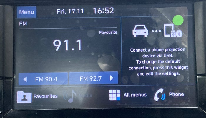 2019 Hyundai GRAND I10 NIOS SPORTZ AMT 1.2 KAPPA VTVT, Petrol, Automatic, 18,602 km, Touchscreen Infotainment System