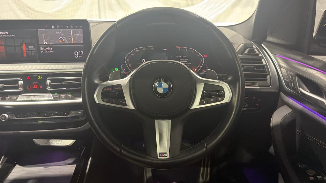 2022 BMW X3 xDrive30i M Sport, Automatic, 41719 km, Steering Wheel Close-up