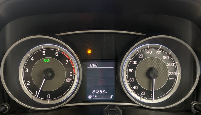 2019 Maruti Dzire VXI, Petrol, Manual, 27,811 km, Odometer Image