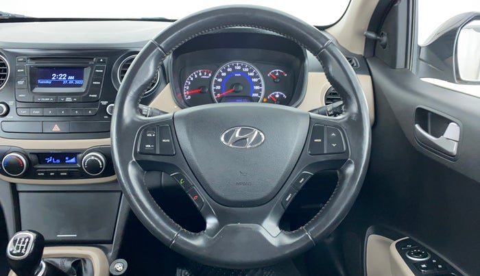 2014 Hyundai Xcent SX 1.2 OPT, Petrol, Manual, 16,754 km, Steering Wheel Close Up