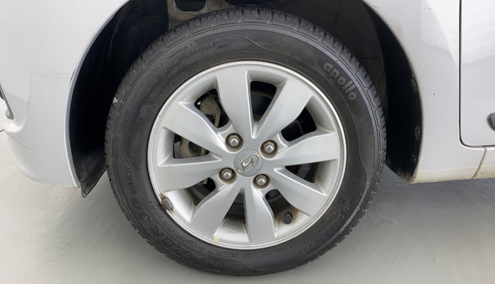 2014 Hyundai Xcent SX 1.2 OPT, Petrol, Manual, 16,754 km, Left Front Wheel