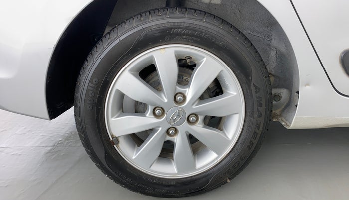 2014 Hyundai Xcent SX 1.2 OPT, Petrol, Manual, 16,754 km, Right Rear Wheel