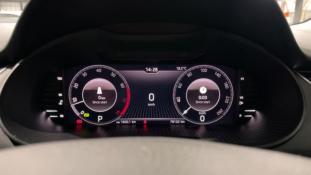 2020 SKODA Octavia 110 Tsi Base, Automatic, 78102 km, Odometer View