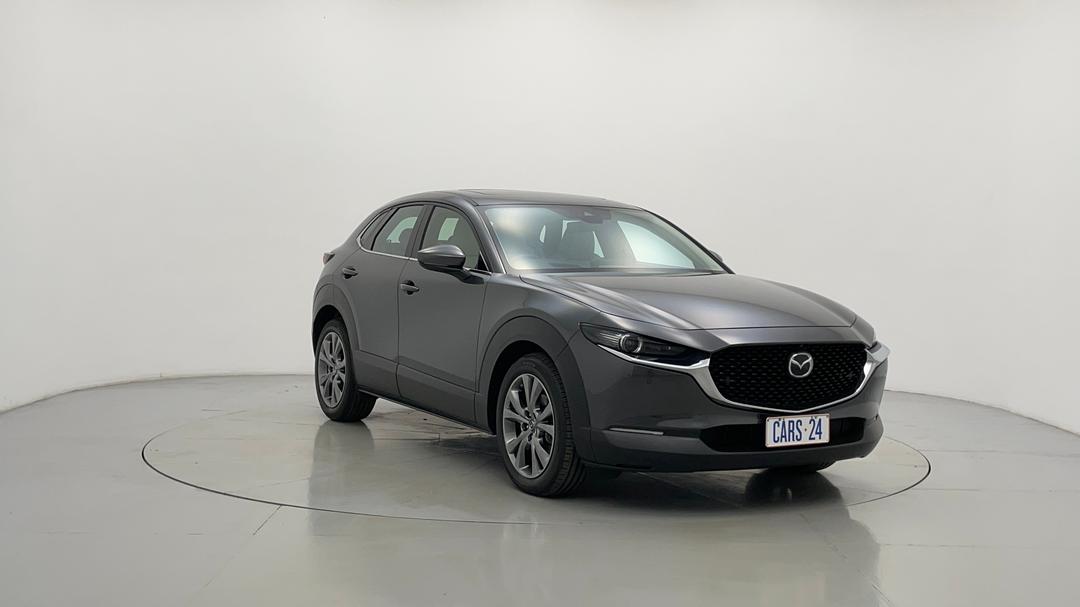 2021 Mazda CX-30 G25 Astina (fwd), Automatic, 28352 km, Right Front Diagonal (45- Degree) View