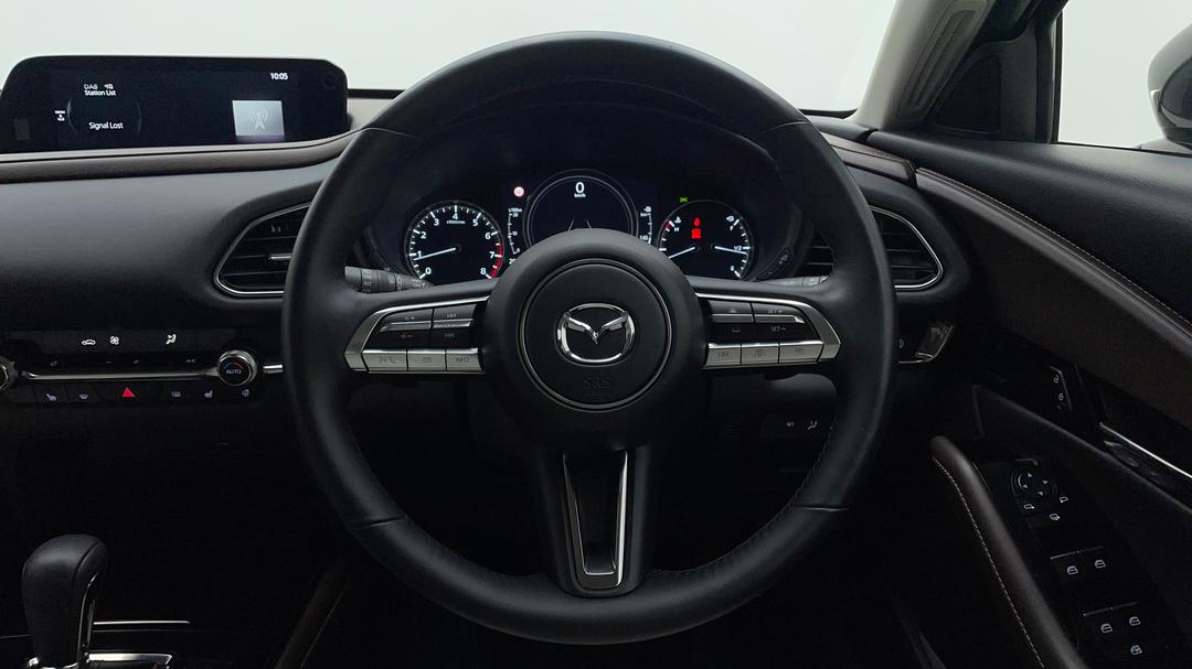 2021 Mazda CX-30 G25 Astina (fwd), Automatic, 28352 km, Steering Wheel Close-up