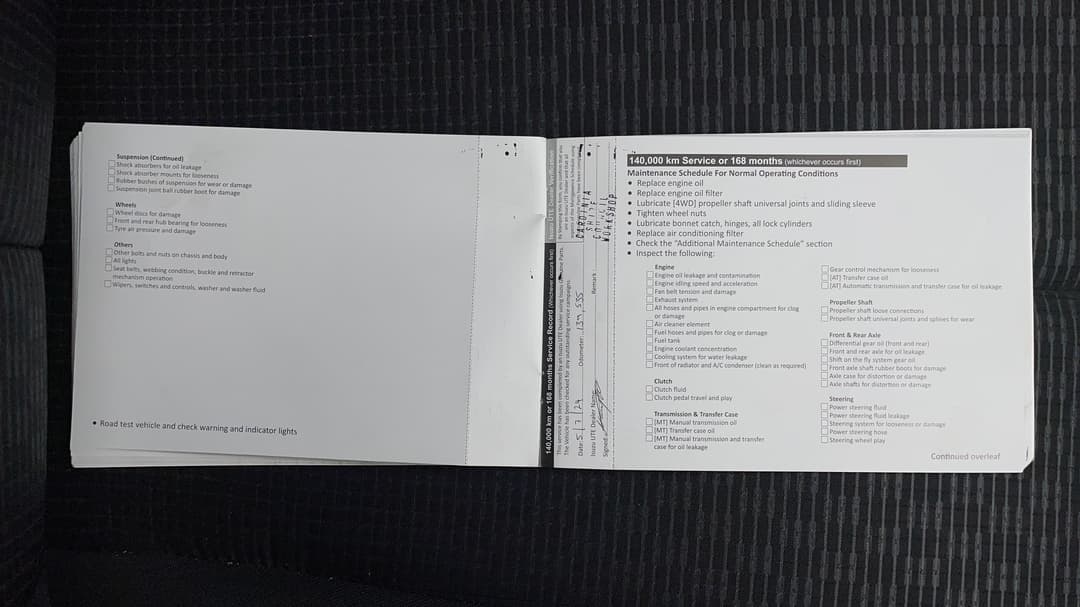 2017 Isuzu D-MAX Sx Hi-ride (4x2), Automatic, 142889 km, Service History