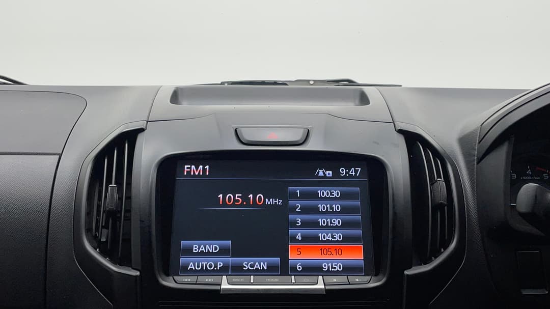 2017 Isuzu D-MAX Sx Hi-ride (4x2), Automatic, 142889 km, Infotainment System