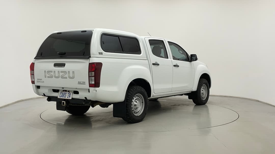2017 Isuzu D-MAX Sx Hi-ride (4x2), Automatic, 142889 km, Right Back Diagonal (45- Degree) View