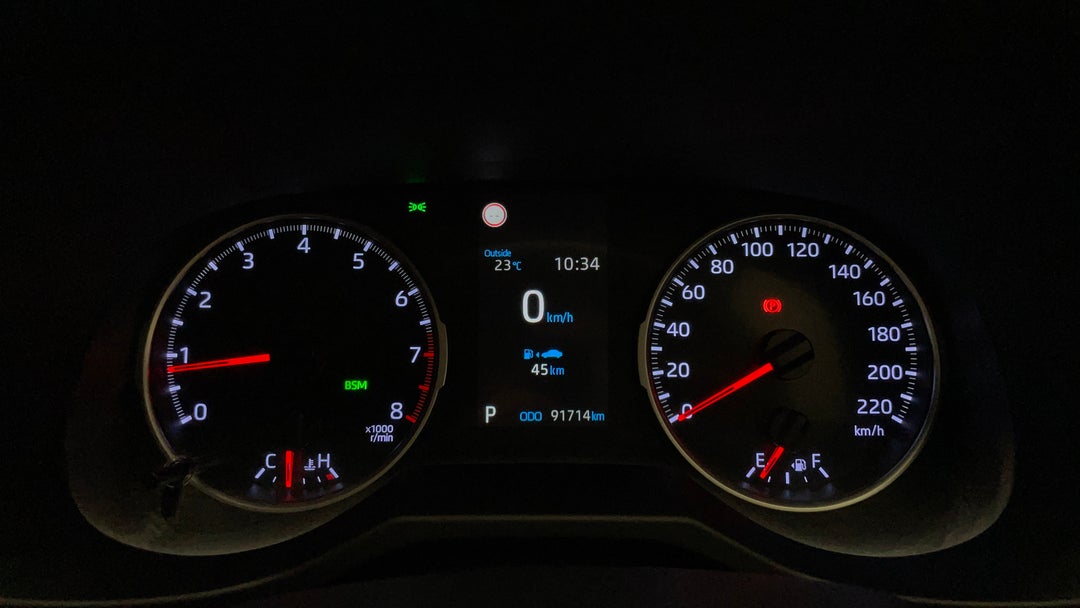 2019 Toyota RAV4 Gxl (2WD), Automatic, 91714 km, Odometer View