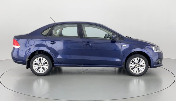 2015 Volkswagen Vento HIGHLINE 1.2 TSI AT, Petrol, Automatic, 46,343 km, Right Side View