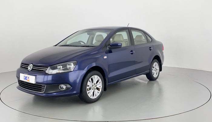 2015 Volkswagen Vento HIGHLINE 1.2 TSI AT, Petrol, Automatic, 46,343 km, Left Front Diagonal