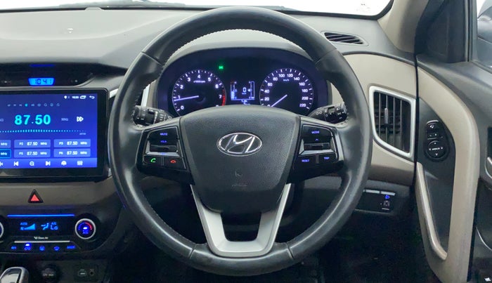 2016 Hyundai Creta SX PLUS AT 1.6 PETROL, Petrol, Automatic, 88,568 km, Steering Wheel Close Up