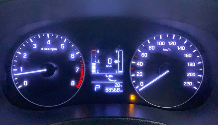 2016 Hyundai Creta SX PLUS AT 1.6 PETROL, Petrol, Automatic, 88,568 km, Odometer Image