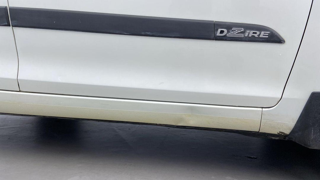 Right Rocker Panel Dent (1 to 2 inches)