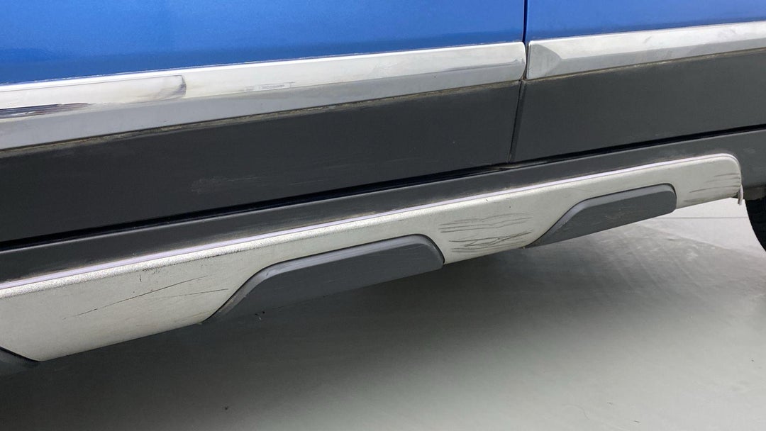 LEFT ROCKER PANEL SCRATCHES (2 TO 3 INCHES)