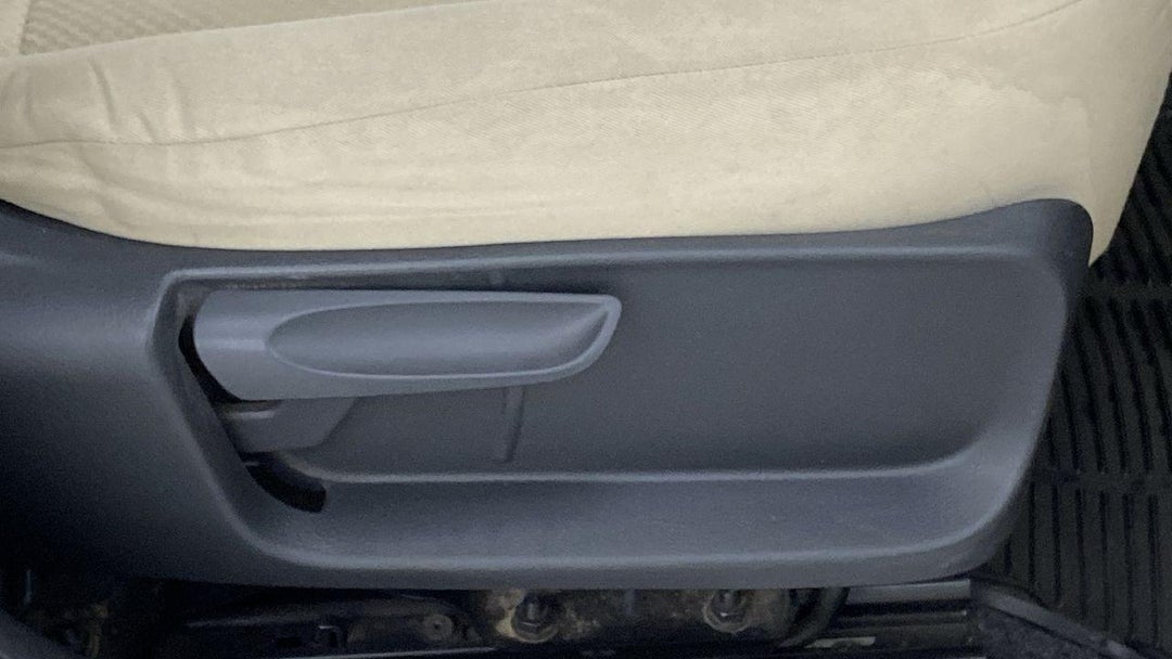 DRIVER SIDE ADJUSTMENT PANEL