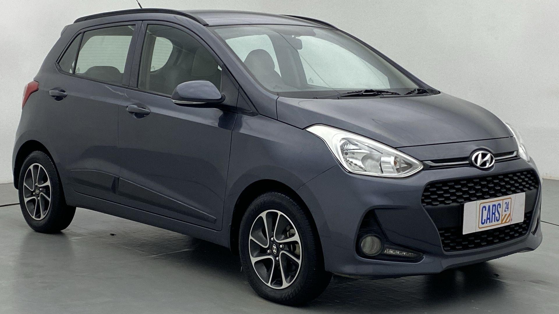 Buy Used 2017 Hyundai Grand i10 SPORTZ (O) 1.2 AT VTVT AUTOMATIC in ...