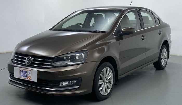 2016 Volkswagen Vento HIGHLINE TDI AT, Diesel, Automatic, 1,23,993 km, Front LHS