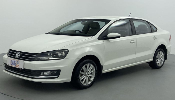 2017 Volkswagen Vento HIGHLINE TDI AT, Diesel, Automatic, 34,994 km, Front LHS