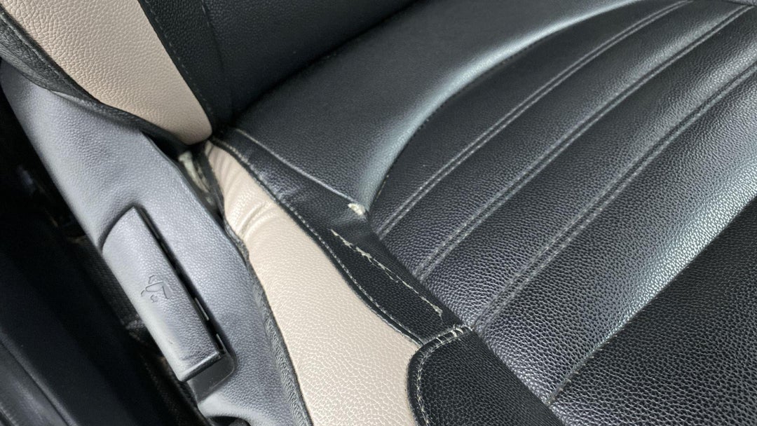 RIGHT FRONT SEAT TORN