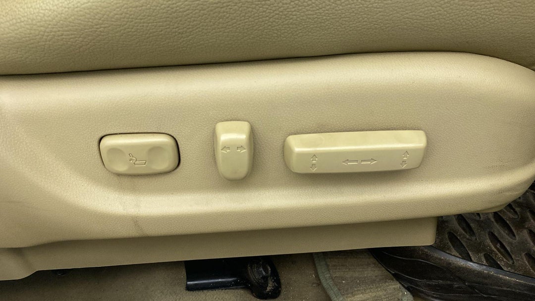 DRIVER SIDE ADJUSTMENT PANEL