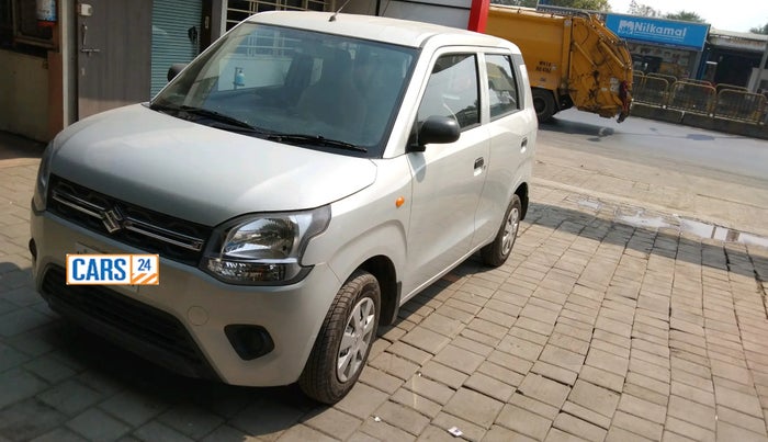 2019 Maruti New Wagon-R 1.0 LXI (O), Petrol, Manual, 4,681 km, Front LHS